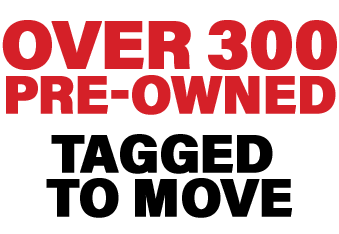 Over 300 Pre-Owned - Tagged To Move